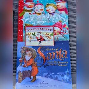 Hallmark Festive Storybook Christmas Collection Children Reading Books